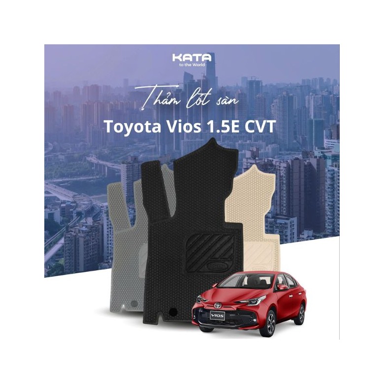 Thảm Lót Sàn Ô Tô Toyota Vios 1.5E CVT 2024